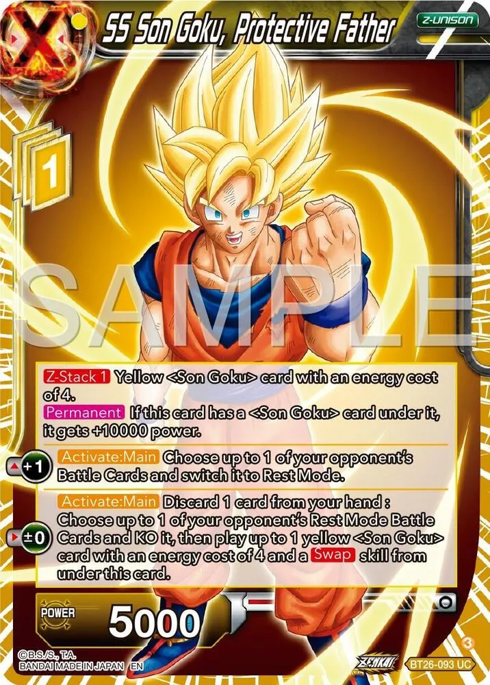 SS Son Goku, Protective Father — Ultimate Advent — Dragon Ball Super: Masters