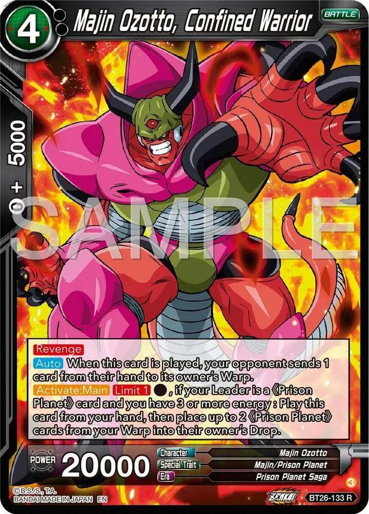 Majin Ozotto, Confined Warrior — Ultimate Advent — Dragon Ball Super: Masters
