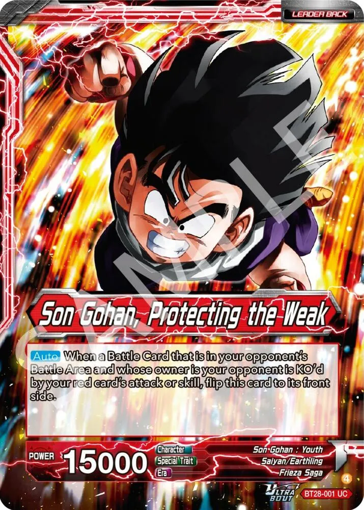 Son Gohan // Son Gohan, Protecting the Weak — Prismatic Clash — Dragon Ball Super: Masters