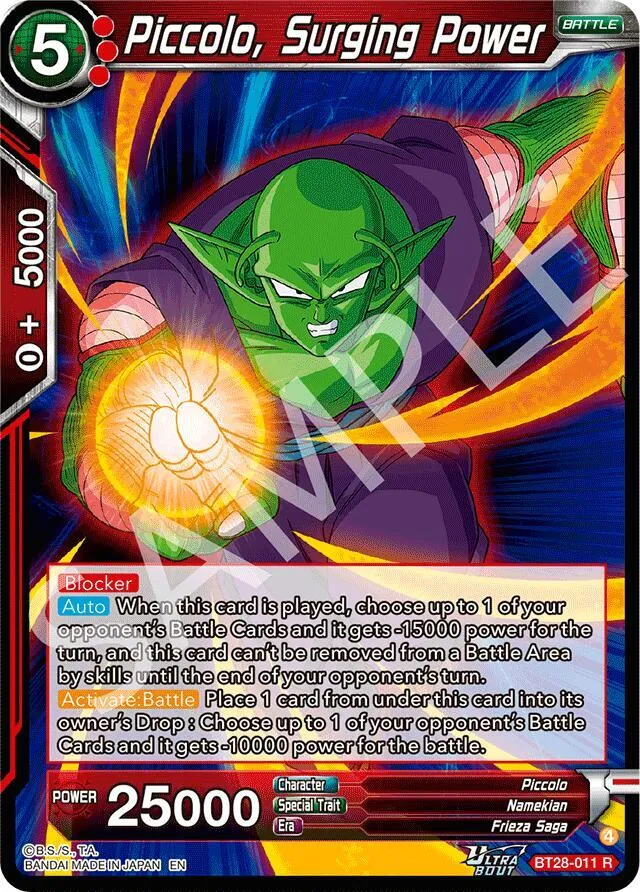 Piccolo, Surging Power — Prismatic Clash — Dragon Ball Super: Masters