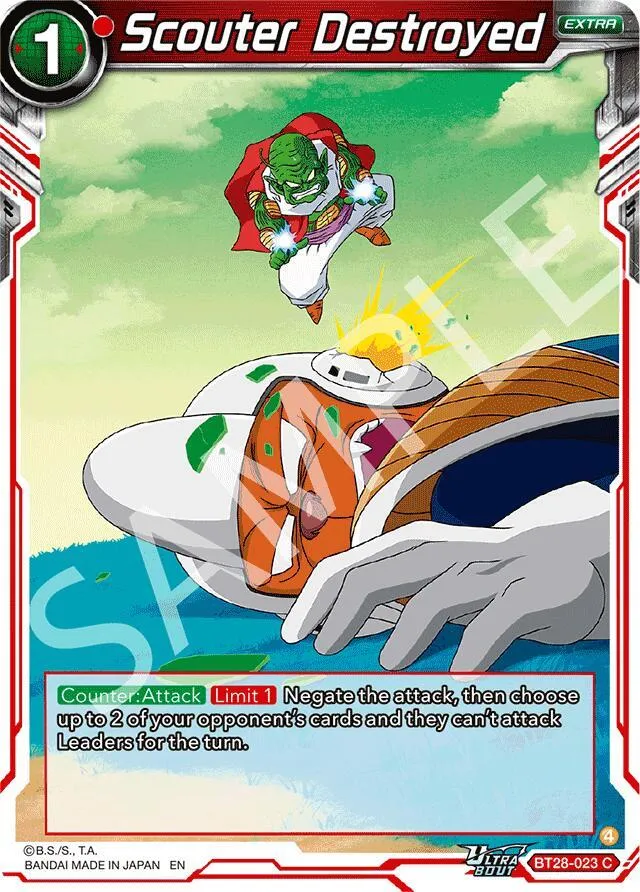 Scouter Destroyed — Prismatic Clash — Dragon Ball Super: Masters