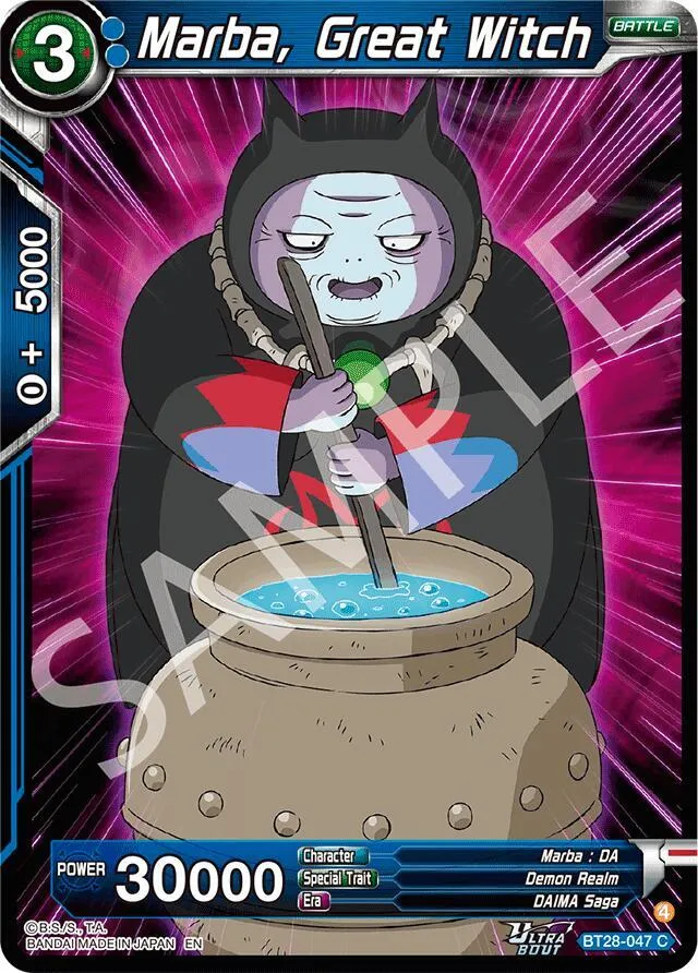 Marba, Great Witch — Prismatic Clash — Dragon Ball Super: Masters