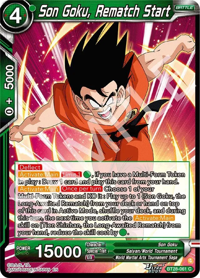 Son Goku, Rematch Start — Prismatic Clash — Dragon Ball Super: Masters