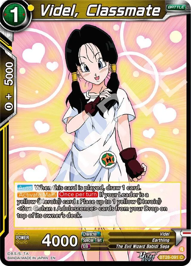Videl, Classmate — Prismatic Clash — Dragon Ball Super: Masters