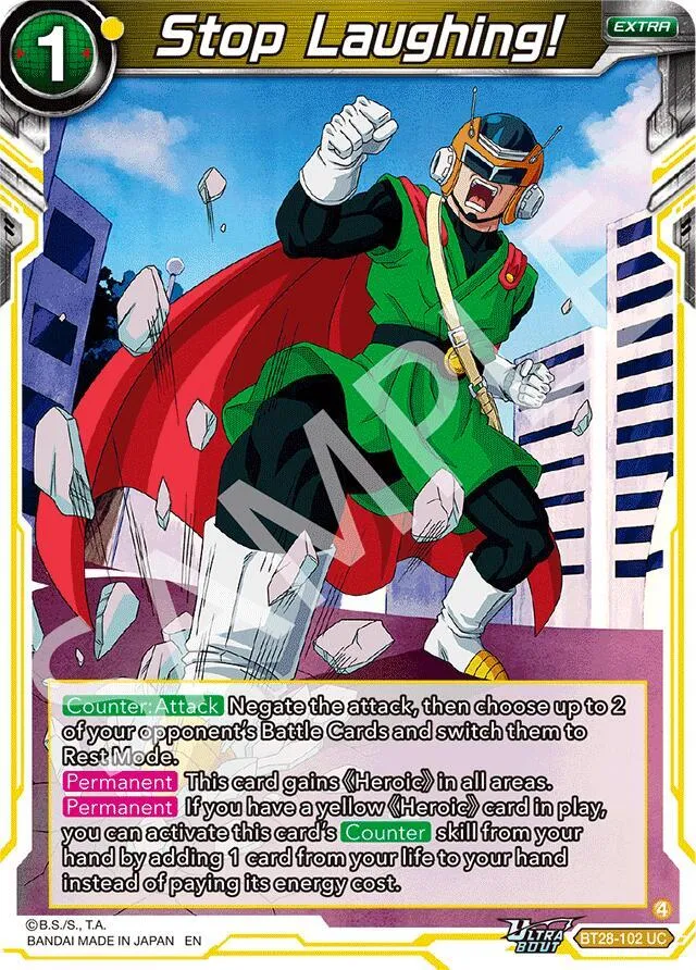 Stop Laughing! — Prismatic Clash — Dragon Ball Super: Masters