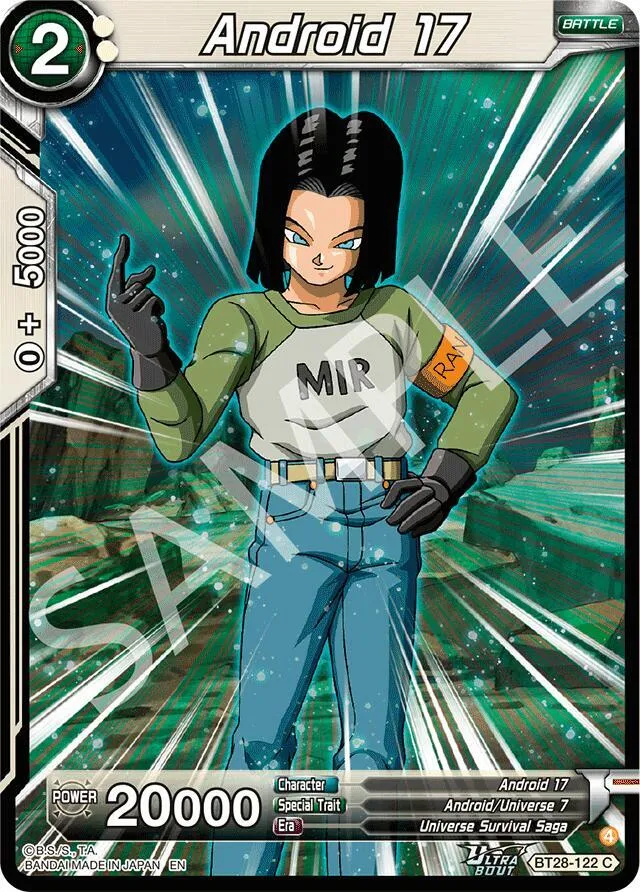Android 17 — Prismatic Clash — Dragon Ball Super: Masters