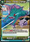 Product image for Ginyu, Failed Change