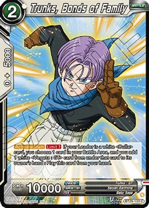 Trunks, Bonds of Family — Fearsome Rivals — Dragon Ball Super: Masters