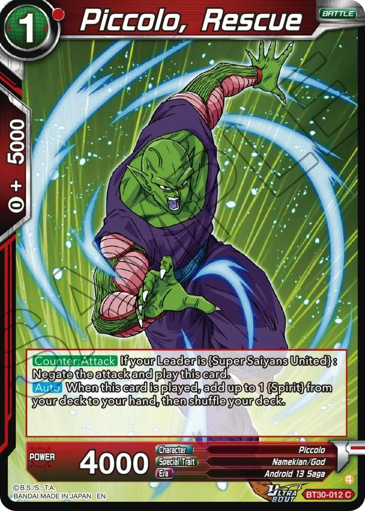 Piccolo, Rescue — Three Glorious Fighters — Dragon Ball Super: Masters