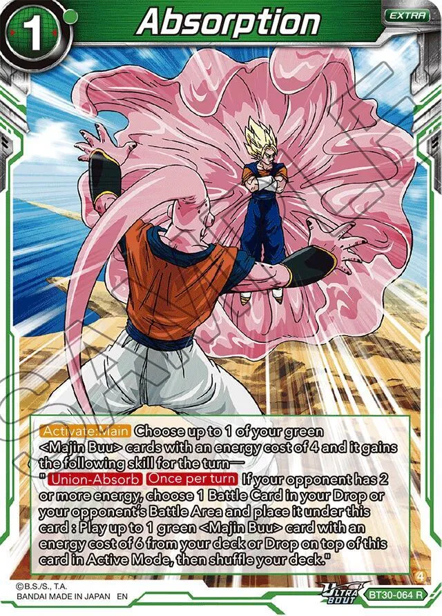 Absorption — Three Glorious Fighters — Dragon Ball Super: Masters
