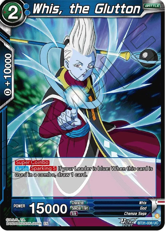 Whis, the Glutton — Impact Beyond Dimensions — Dragon Ball Super: Masters