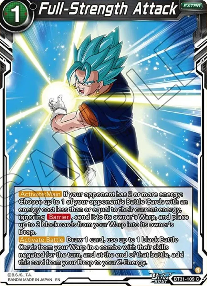 Full-Strength Attack — Impact Beyond Dimensions — Dragon Ball Super: Masters