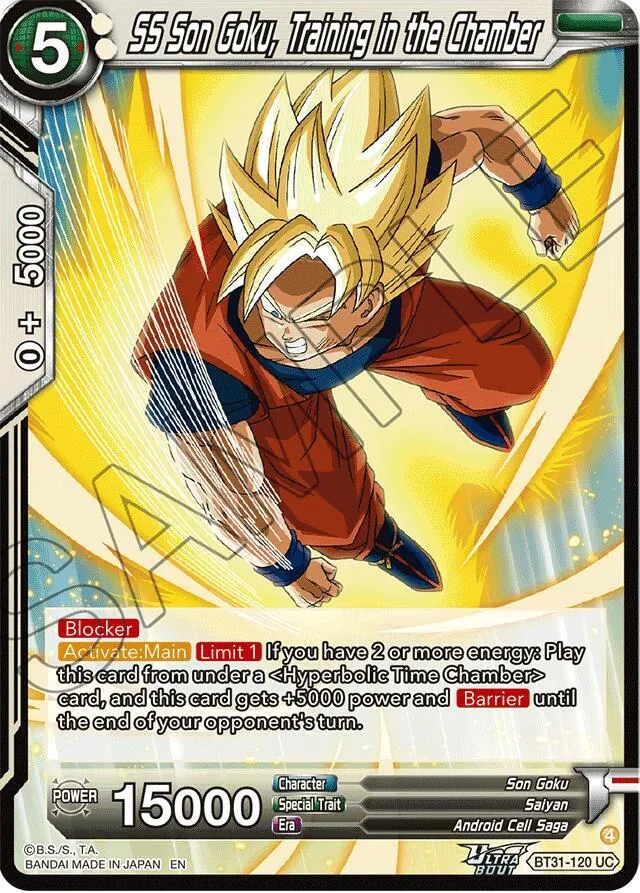 SS Son Goku, Training in the Chamber — Impact Beyond Dimensions — Dragon Ball Super: Masters