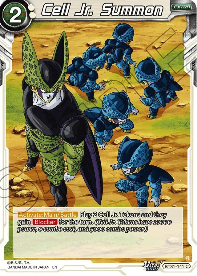Cell Jr. Summon — Impact Beyond Dimensions — Dragon Ball Super: Masters
