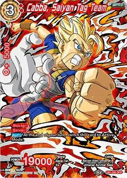 Cabba, Saiyan Tag Team — Draft Box 04 - Dragon Brawl — Dragon Ball Super: Masters