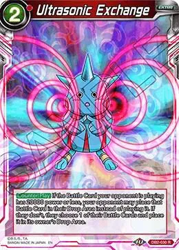 Ultrasonic Exchange — Draft Box 05 - Divine Multiverse — Dragon Ball Super: Masters