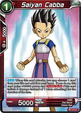 Saiyan Cabba (2017) — Galactic Battle — Dragon Ball Super: Masters