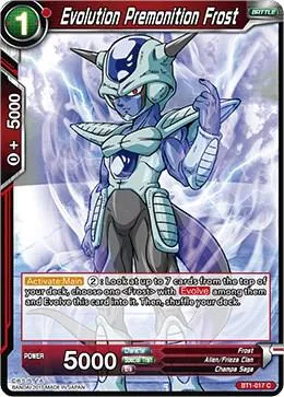 Evolution Premonition Frost — Galactic Battle — Dragon Ball Super: Masters