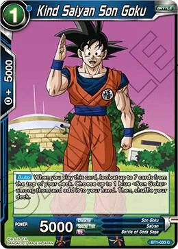 Kind Saiyan Son Goku — Galactic Battle — Dragon Ball Super: Masters