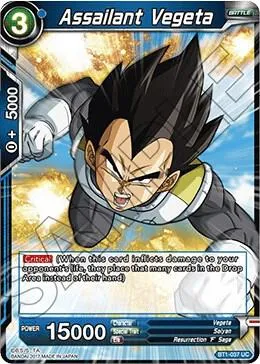 Assailant Vegeta — Galactic Battle — Dragon Ball Super: Masters