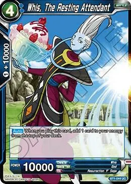 Whis, The Resting Attendant — Galactic Battle — Dragon Ball Super: Masters