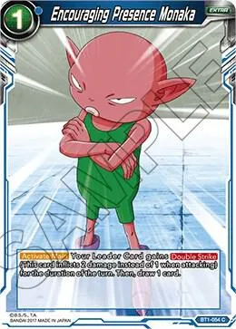 Encouraging Presence Monaka — Galactic Battle — Dragon Ball Super: Masters