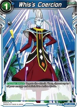 Whis's Coercion — Galactic Battle — Dragon Ball Super: Masters