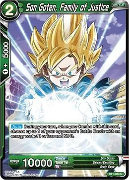 Son Goten, Family of Justice — Galactic Battle — Dragon Ball Super: Masters