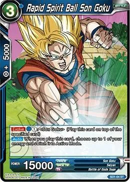 Rapid Spirit Ball Son Goku — Galactic Battle — Dragon Ball Super: Masters