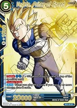 Vegeta, Prince of Speed (Non-Foil) — Galactic Battle — Dragon Ball Super: Masters