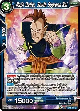 Majin Defier, South Supreme Kai — Cross Worlds — Dragon Ball Super: Masters