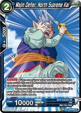 Majin Defier, North Supreme Kai — Cross Worlds — Dragon Ball Super: Masters
