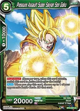 Pressure Assault Super Saiyan Son Goku — Cross Worlds — Dragon Ball Super: Masters