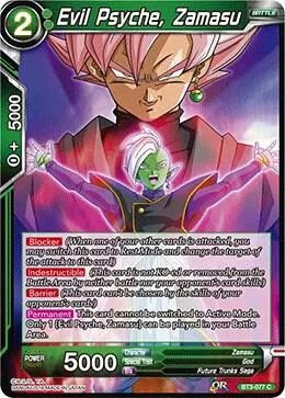 Evil Psyche, Zamasu — Cross Worlds — Dragon Ball Super: Masters
