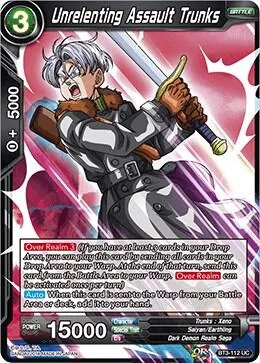 Unrelenting Assault Trunks — Cross Worlds — Dragon Ball Super: Masters