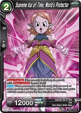 Supreme Kai of Time, World's Protector — Cross Worlds — Dragon Ball Super: Masters