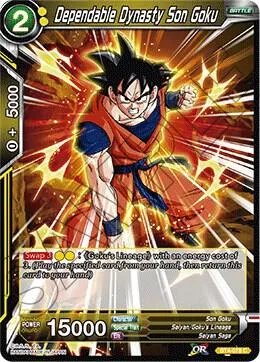 Dependable Dynasty Son Goku — Colossal Warfare — Dragon Ball Super: Masters