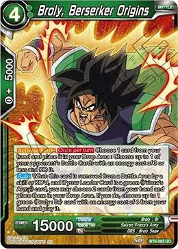 Broly, Berserker Origins — Destroyer Kings — Dragon Ball Super: Masters