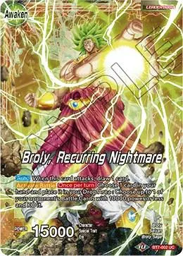 Broly // Broly, Recurring Nightmare — Assault of the Saiyans — Dragon Ball Super: Masters