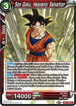 Son Goku, Heavenly Salvation — Assault of the Saiyans — Dragon Ball Super: Masters