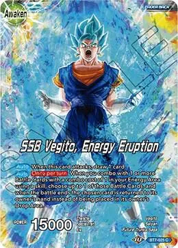 Son Goku & Vegeta // SSB Vegito, Energy Eruption — Assault of the Saiyans — Dragon Ball Super: Masters