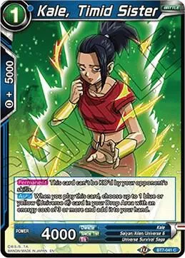 Kale, Timid Sister — Assault of the Saiyans — Dragon Ball Super: Masters