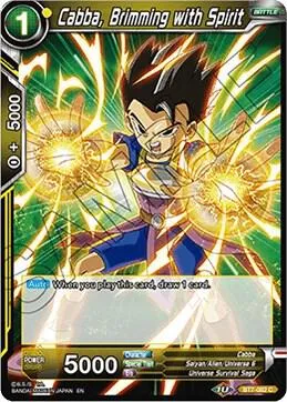 Cabba, Brimming with Spirit — Assault of the Saiyans — Dragon Ball Super: Masters
