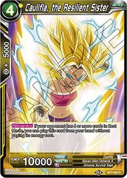 Caulifla, the Resilient Sister — Assault of the Saiyans — Dragon Ball Super: Masters