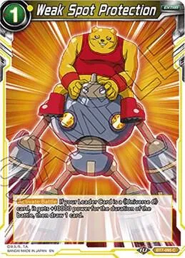 Weak Spot Protection — Assault of the Saiyans — Dragon Ball Super: Masters
