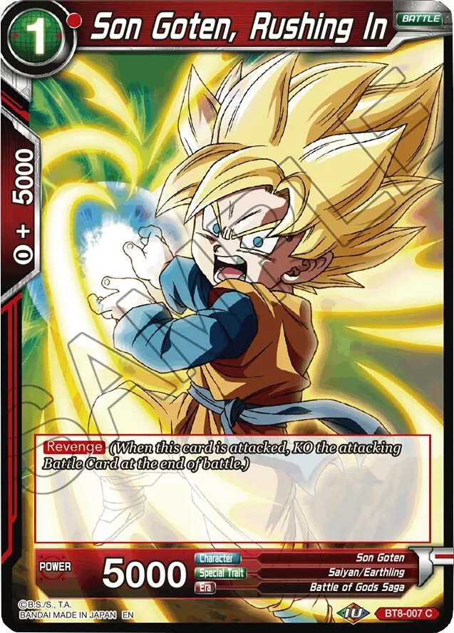 Son Goten, Rushing In — Malicious Machinations — Dragon Ball Super: Masters
