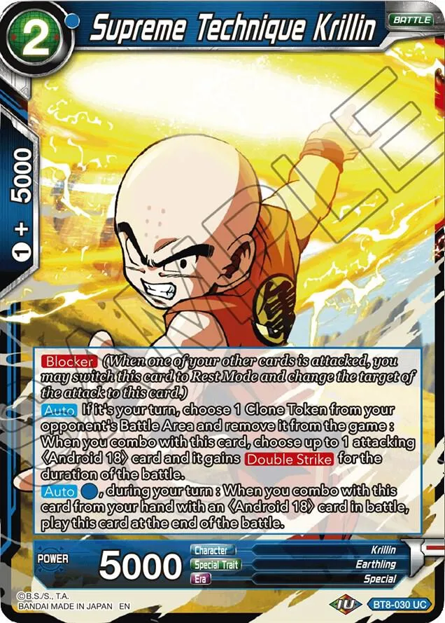 Supreme Technique Krillin — Malicious Machinations — Dragon Ball Super: Masters