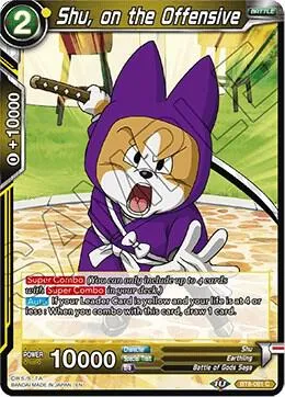 Shu, on the Offensive — Malicious Machinations — Dragon Ball Super: Masters