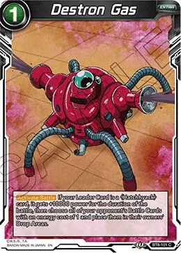 Destron Gas — Malicious Machinations — Dragon Ball Super: Masters