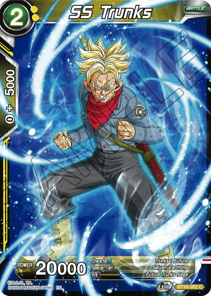 SS Trunks — Realm of the Gods — Dragon Ball Super: Masters